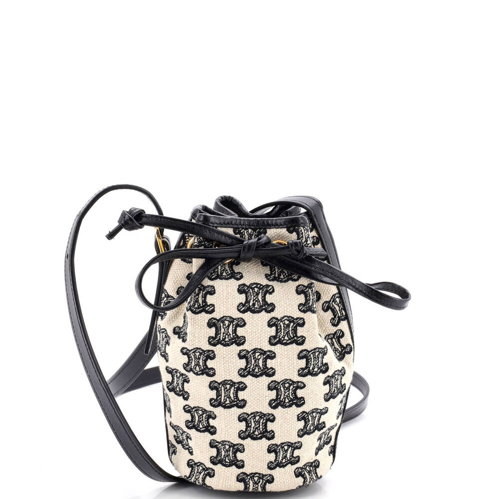 Celine Micro Drawstring Bucket Bag